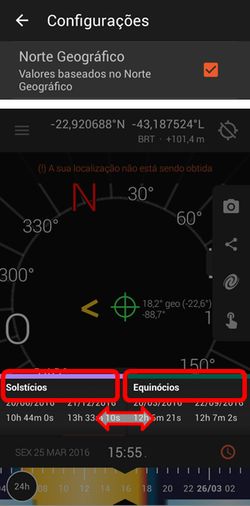 Configurações Configurações